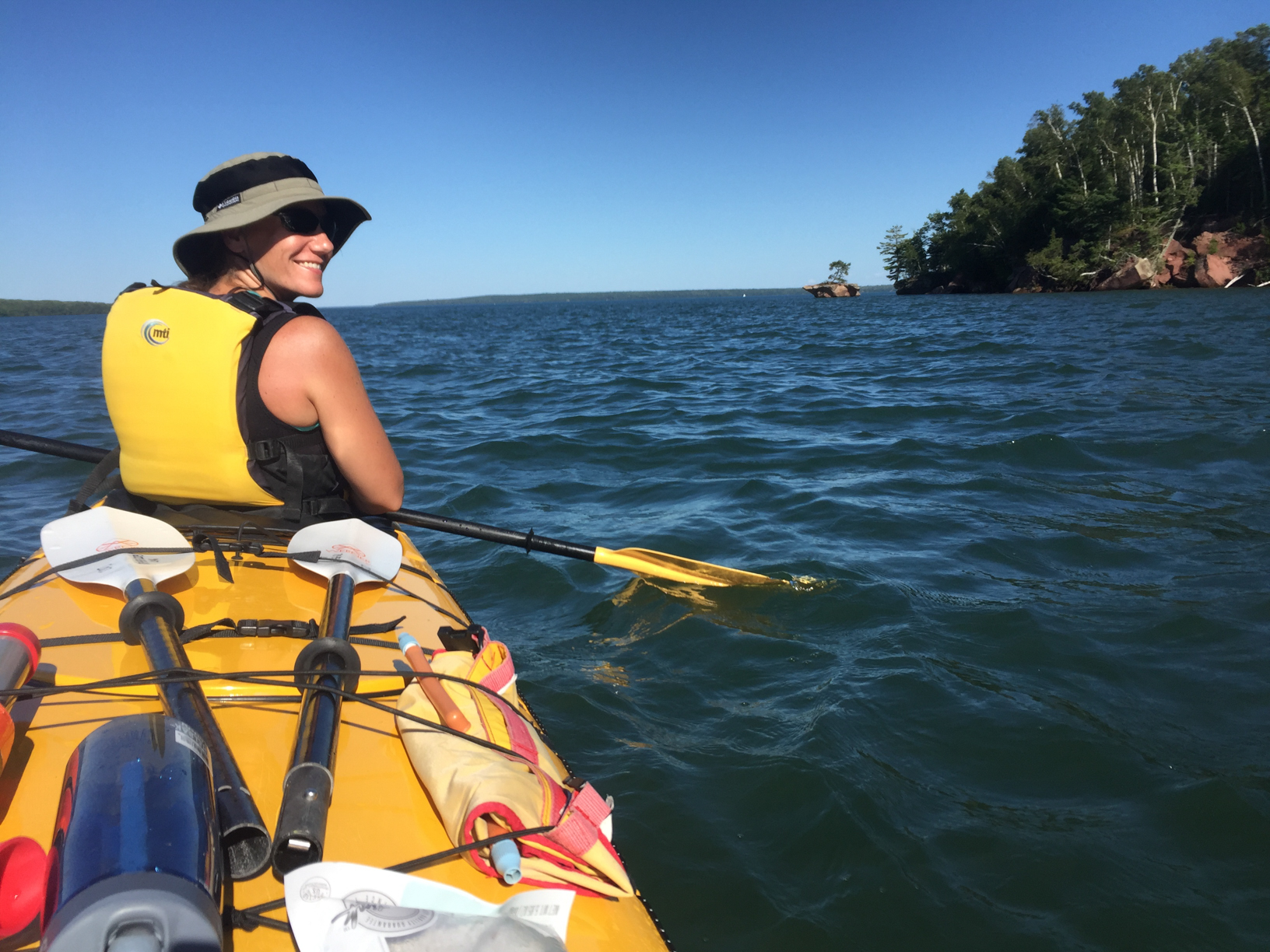 2016 Apostle Islands Kayaking